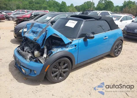 2013 Mini Convertible Cooper S from USA, damaged, VIN WMWZP3C53DT705016